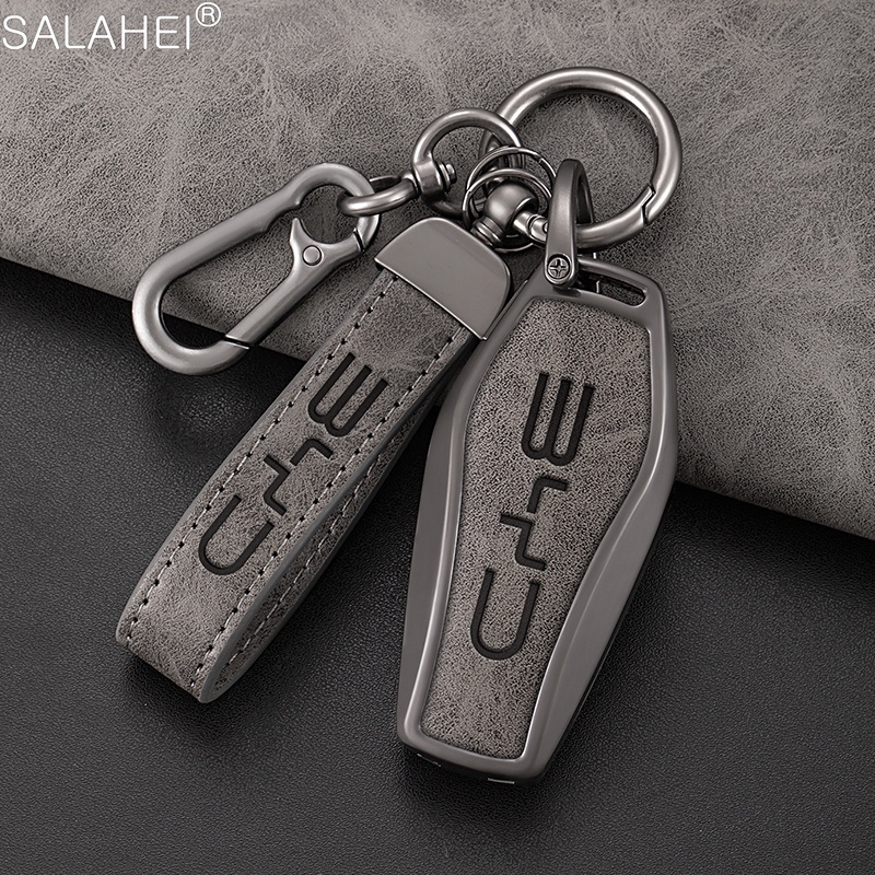 TECART Car Key Case Key Bag TPU Key Protector Fits BYD Atto 3 Han Tang Song Pro-DM-i Yuan Qin Seal Dolphin Key Ring Cover Key Protector 4 Buttons Green - View #7