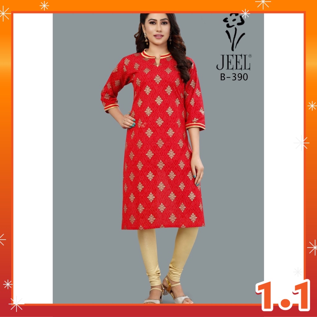 JEEL Classic Cotton Kurti for Women | Shopee Malaysia