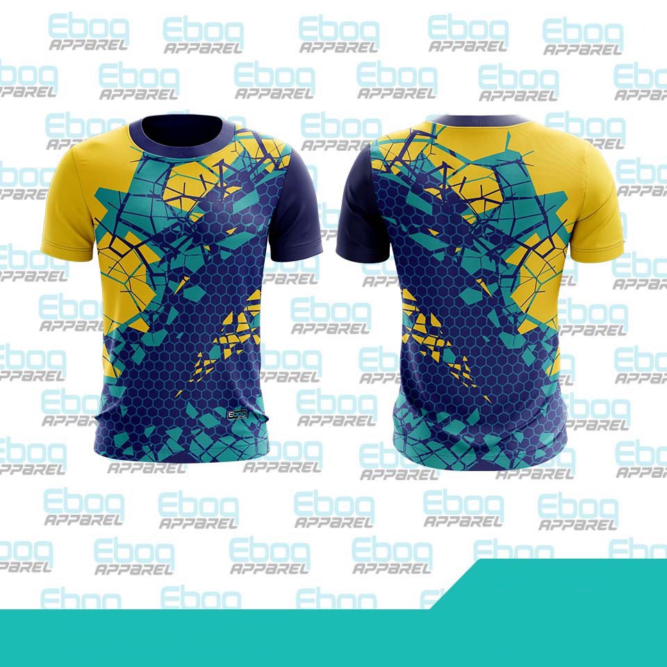 [Ready Stock] Tshirt Sport 01 Eboq Sublimation / Baju Sukan Eboq ...