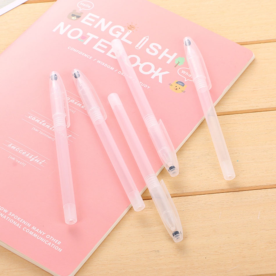 5Pcs Gel Pen Shell Case Transparent Ballpoint Pen Cap Pen Shell Cover ...
