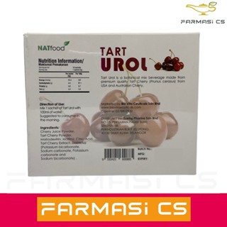 Natfood Tart Urol Botanical Beverage Mix Cherry G X Sachets Lower The Plasma Uric