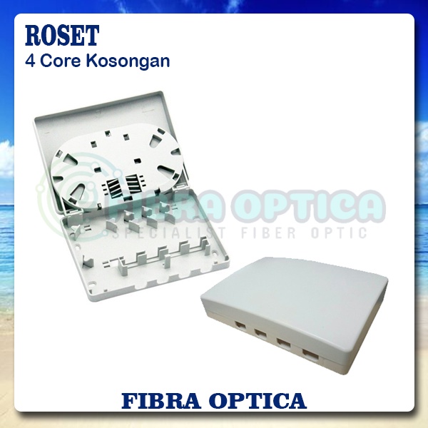 Empty 4 Core Rosette | Fo 4 Core Rosette | Ftth Fiber Optic | Shopee ...