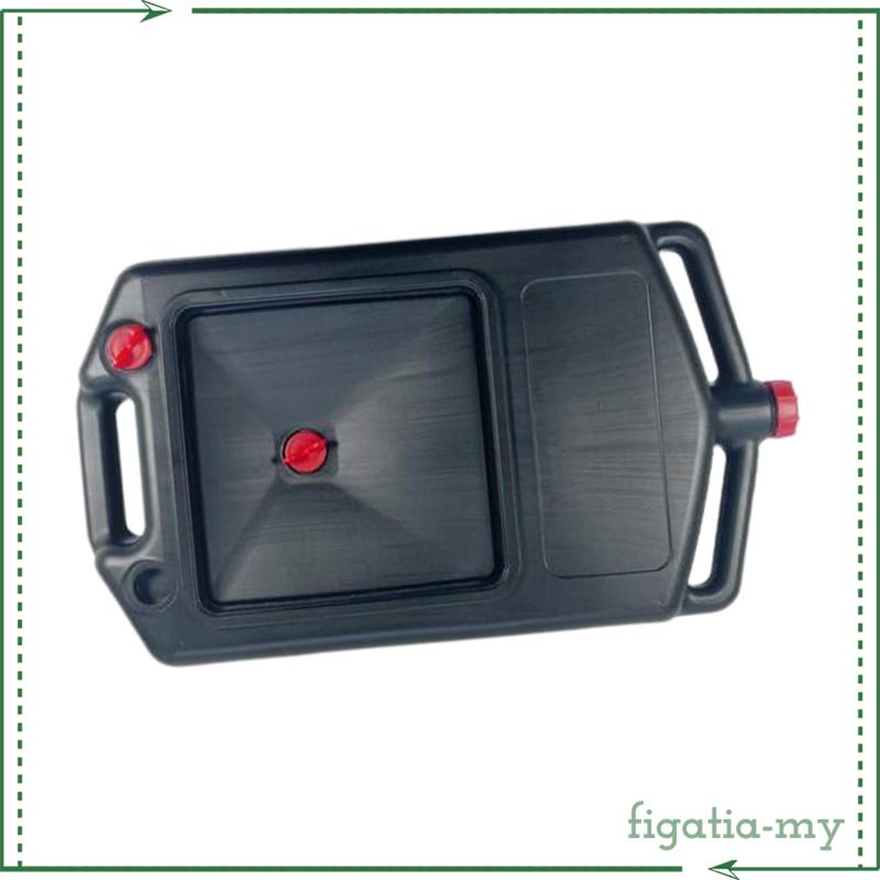 [FigatiaMY] Oil Drain Container Can Storage Fluted Collect Pan for