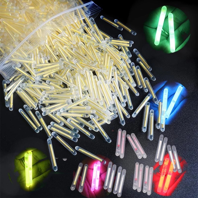10Pcs Fluorescent Fishing Float Sticks / Fireflies Glowing