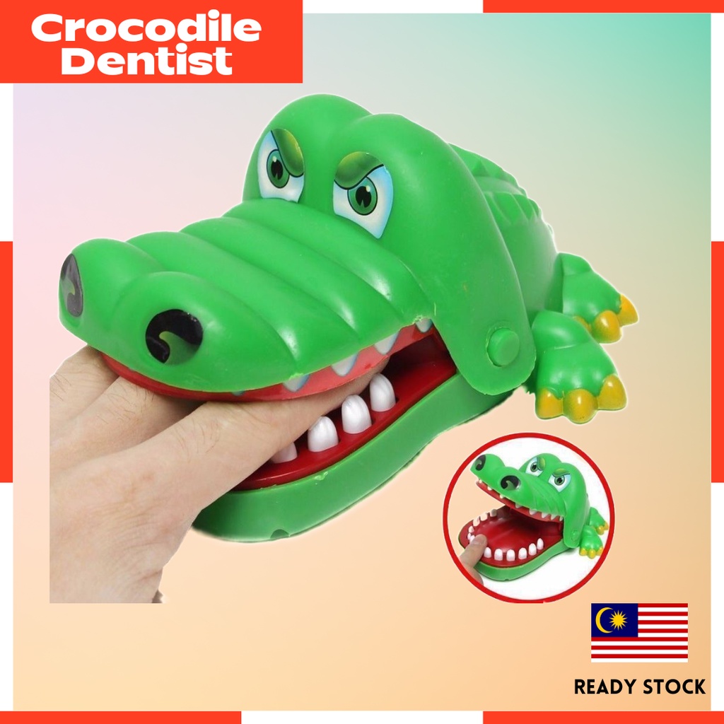 Product image [XL] Crocodile Dentist Bite Finger Mouth Game Funny Toy Kids Child Gift