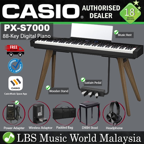 BSL M-1 61 Key Self Learning Portable Keyboard Organ Electronic Music  Digital Piano (M1) - LBS Music World Malaysia