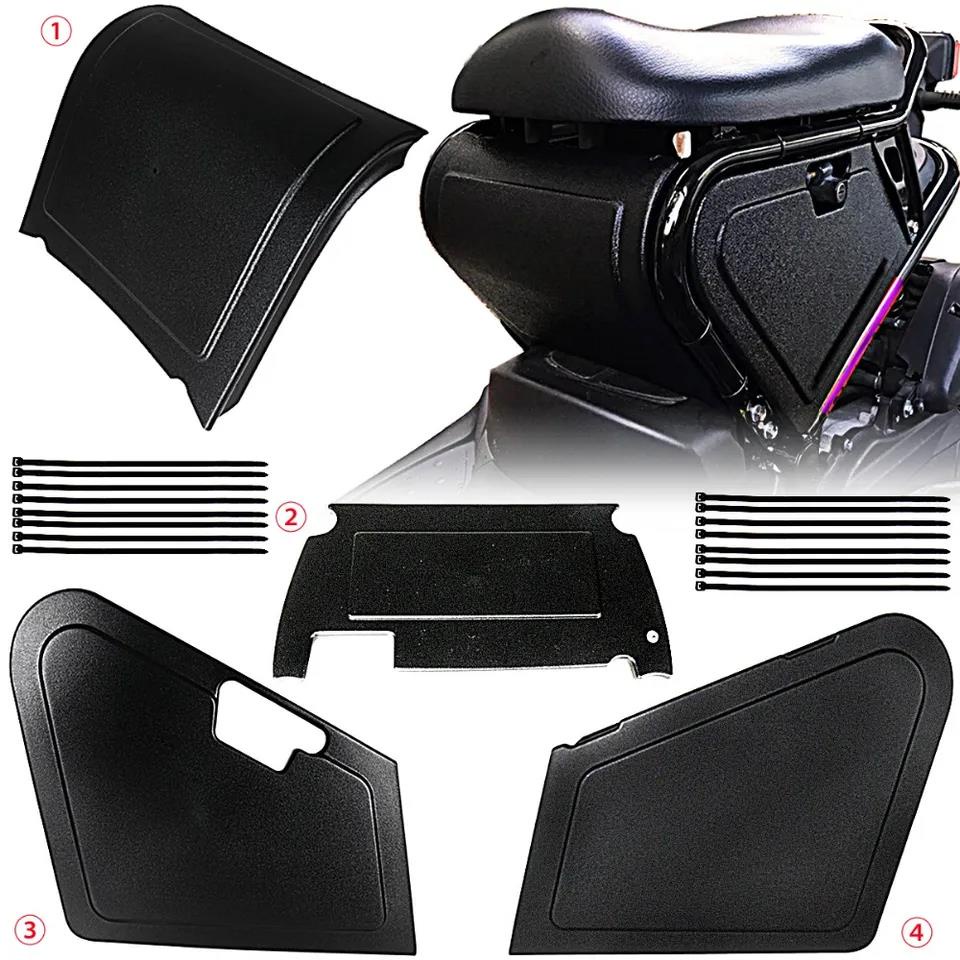 Motorcycle Under Seat Storage Black Body Panels For Honda Ruckus ...