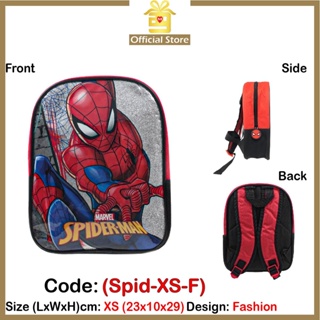 Disney Cartoon Spiderman Backpack Back to School Bag Students