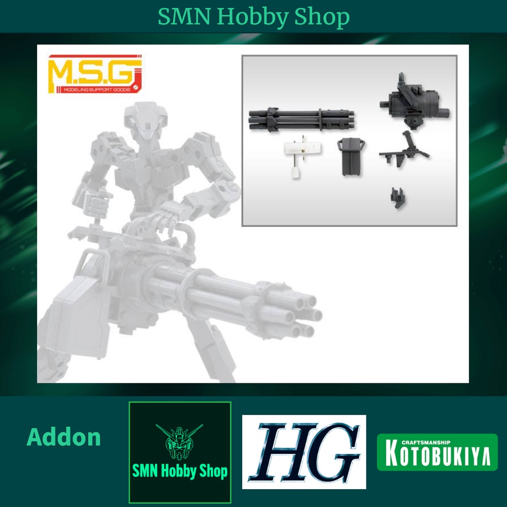 Kotobukiya MSG Modellierungs-Set P141 – Formplatte & Raketensatz, Für Modellbau, Nicht Maßstabsgetreu