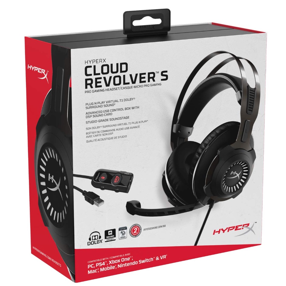 Hyperx cloud store revolver s argos