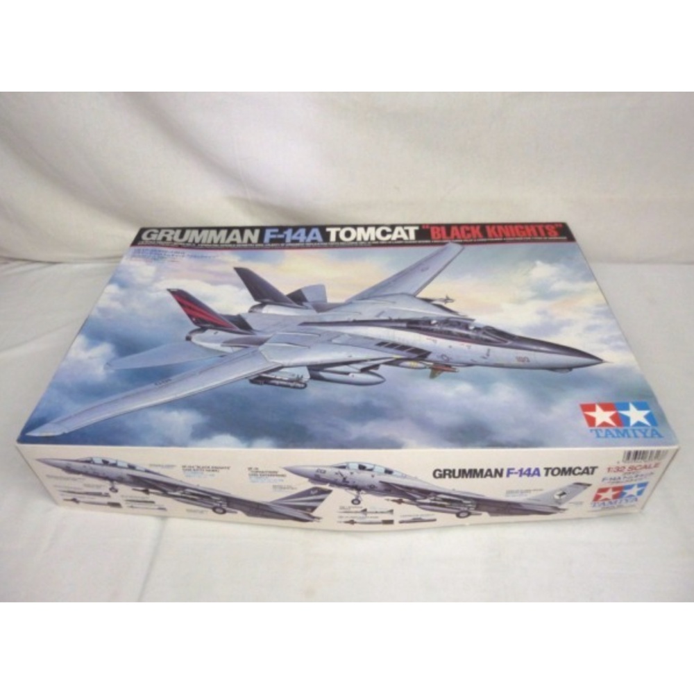 Tamiya 60313 Grumman F 14 A TOMCAT Black Knights 1/32 Scale Model Kit ...