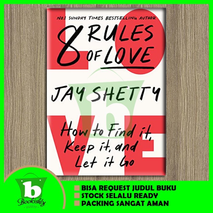 8 Rules Of Love By Jay Shetty (English) | Shopee Malaysia