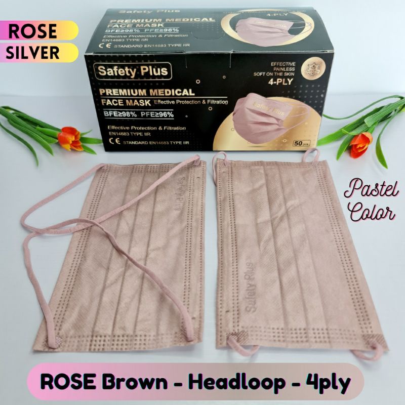 [𝐒𝐚𝐟𝐞𝐭𝐲 𝐏𝐥𝐮𝐬] 𝐌𝐄𝐃𝐈𝐂𝐀𝐋 𝟒𝐏𝐋𝐘 Premium Medical 4ply Ear loop / Head loop