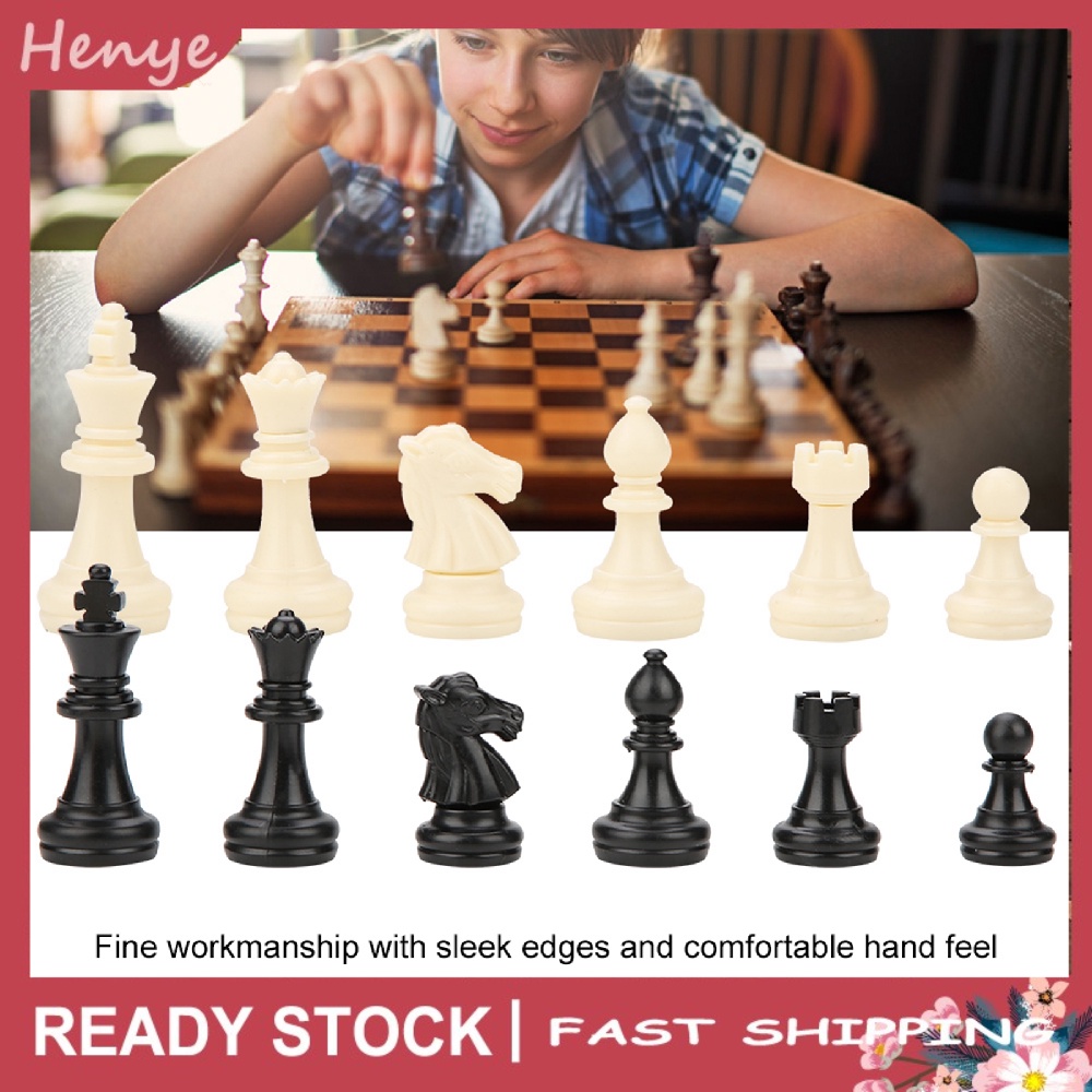 6.3 Jumbo Pro Staunton Luxury Chess Set- Chess Pieces Only