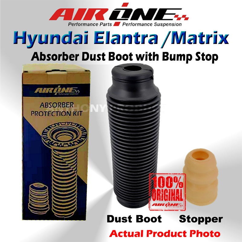 Hyundai Elantra XD 20002007, Hyundai Matrix Front Rear Absorber Dust boot with Bump Stopper