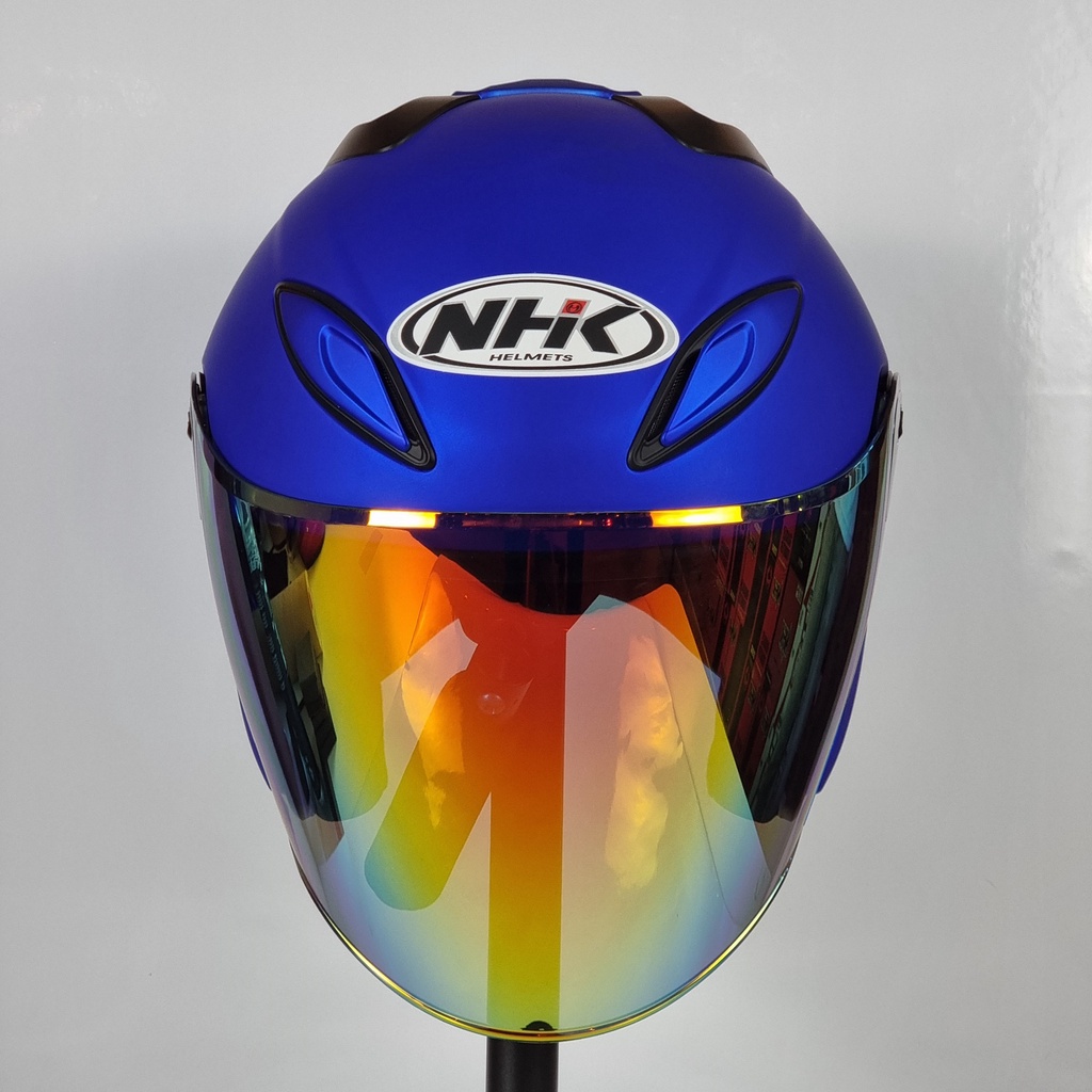 NHK Helmet R6 v2 Solid (Candy Blue Matt) | Shopee Malaysia