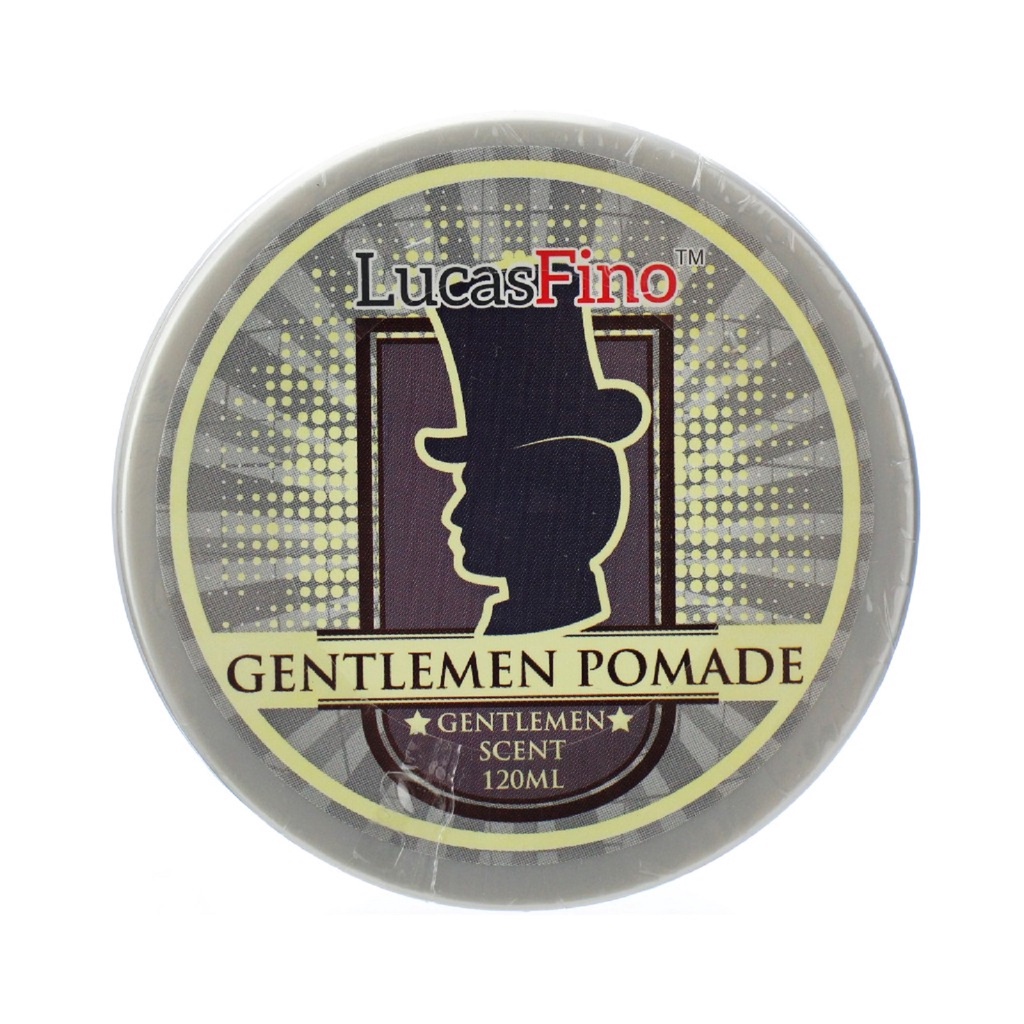 Lucas Fino Hair Pomade Gentlemen Scent (120ml) Shopee Malaysia