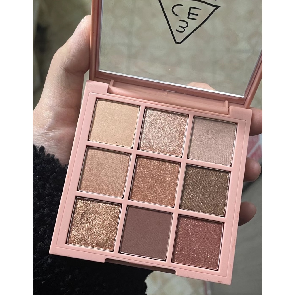 3CE Multi Eye Color Palette 9宫格眼影盘—Overtake大地色 | Shopee Malaysia