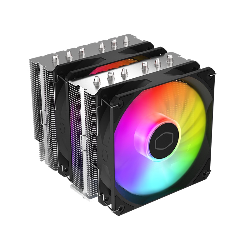 Cooler Master T620S ARGB CPU Cooler 6 Heat Pipes Efficient Cooling ...