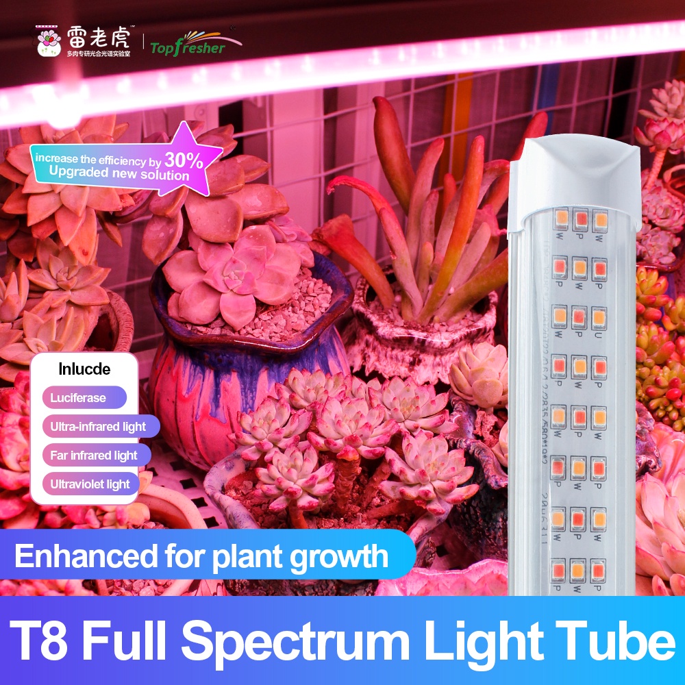 T8 LED Grow Light Lampu Tumbuhan FULL SPECTRUM LED Plant Light Sunlike
