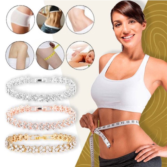 Ladies Bracelet Zircon Fashion Therapy Bracelet Shopee Malaysia