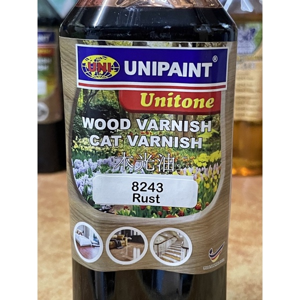UNIPAINT Shellac Memory Blue Butterfly Shellac Paint Wood Finish