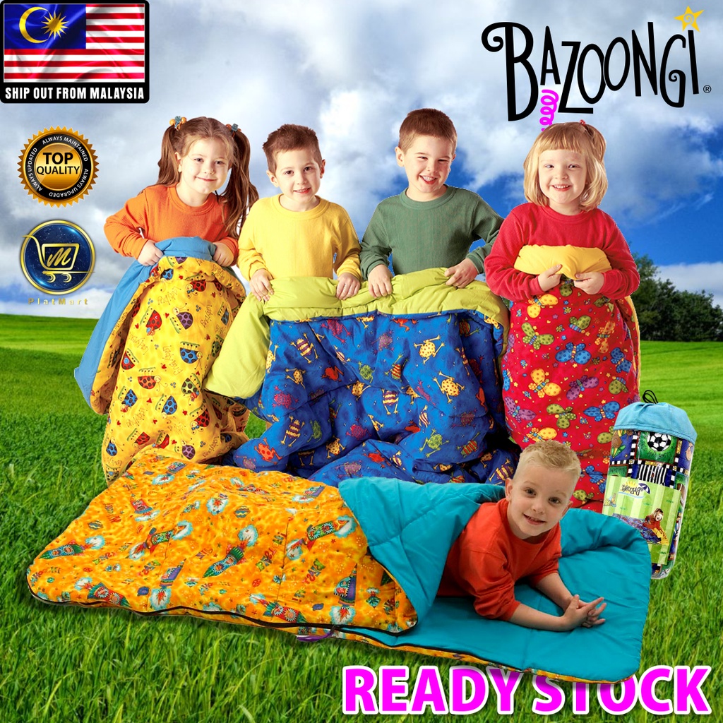 PlatMart [READY STOCK] Bazoongi USA Kids Slumber Bag / Sleeping Bag