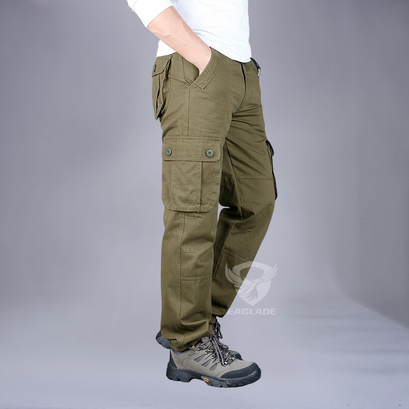 Eaglade Tactical Cargo Pants for Men In Green S6 | Shopee Malaysia