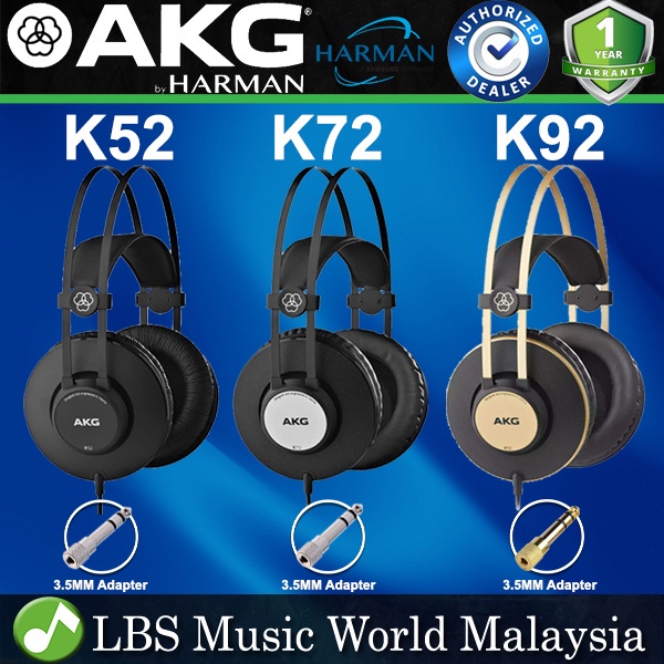 K52  Closed-back headphones