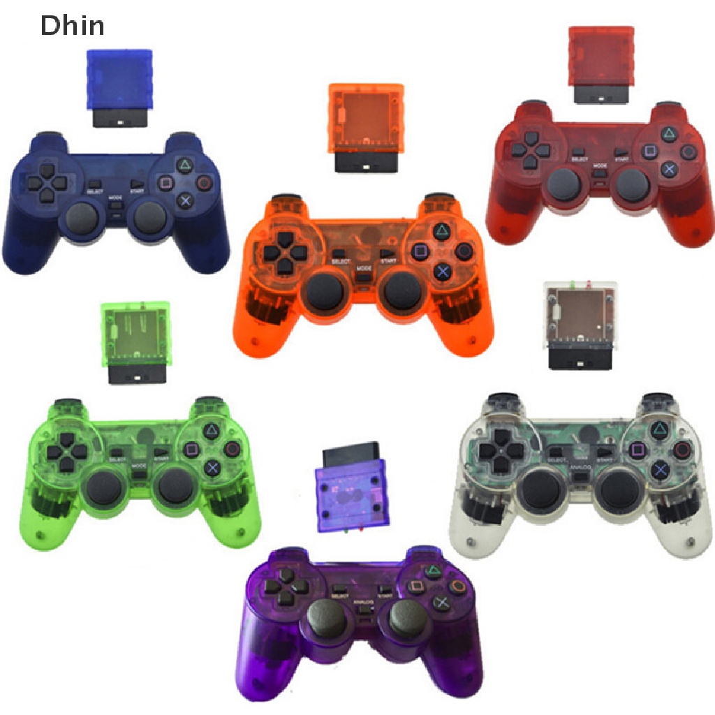 [Dhin] 1Set Colourful Wireless Game Controller 2.4GHz Gamepad Joypad ...