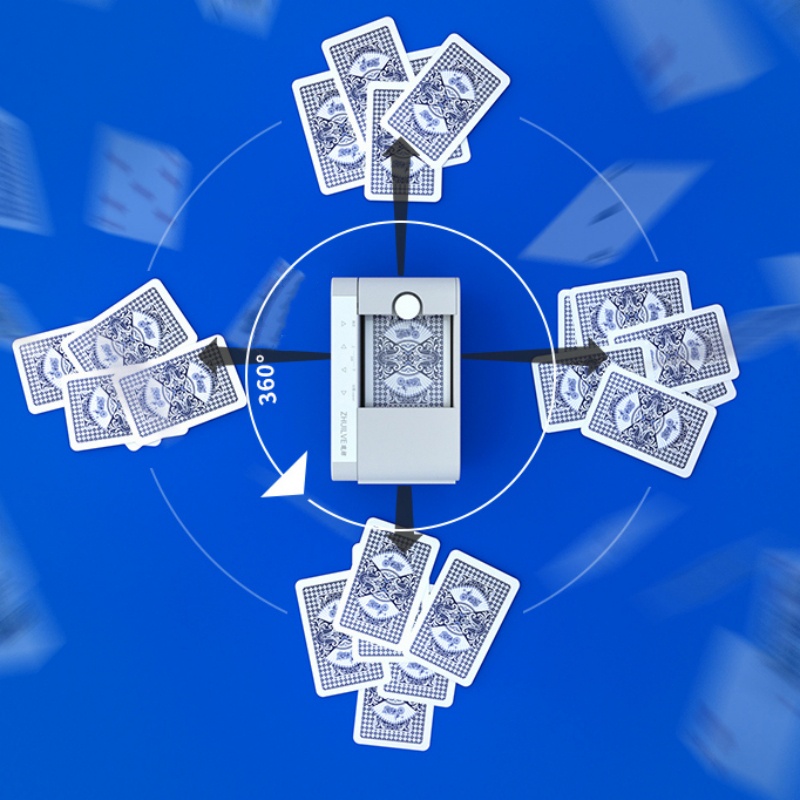 Underoof Automatic Card Dealer Rechargeable Playing Card Dealing Poker ...