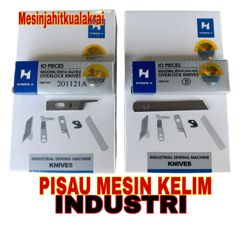 Pisau Mesin Jahit Tepi Industri / Set Knife Industri Machine | Shopee ...