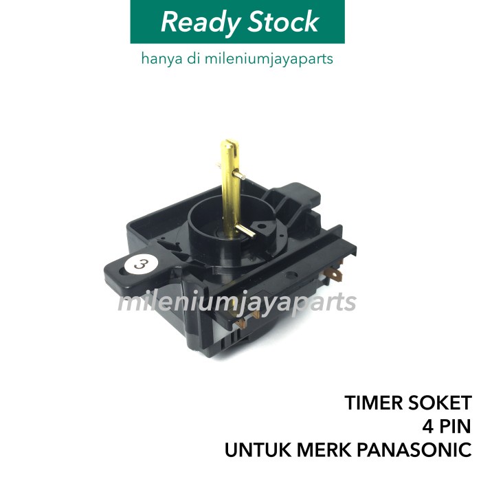 MESIN Panasonic 4Pin Washing Machine Socket Timer Skun INC. 4Pin