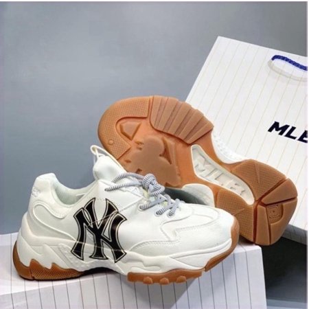 Mlb ny Sneakers With Brown Soles full box bill