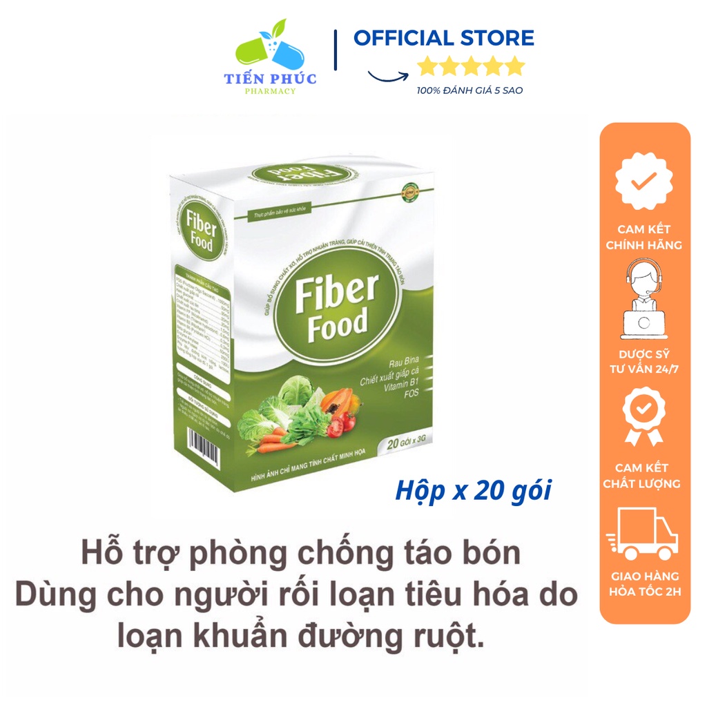Fiber Food Complete Fiber Helps To Replenish Fiber, Support Laxative