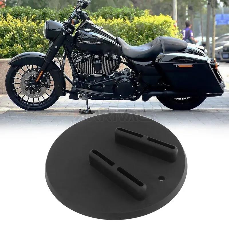 Motorcycle Kickstand Pad kick Stand Coaster Puck for Harley Touring
