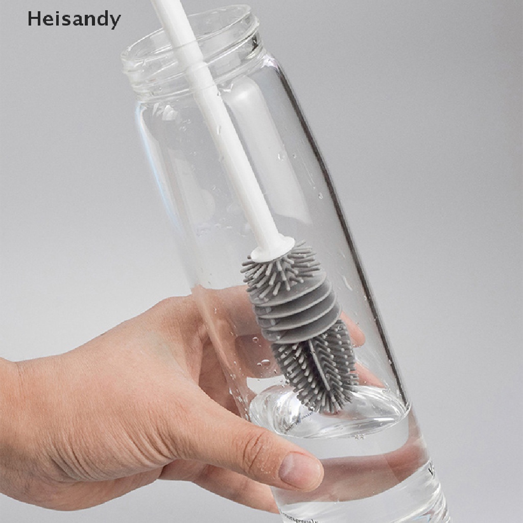 [Hei] Silicone Cup Brush Cup Scrubber Glass Cleaner Kitchen Cleaning
