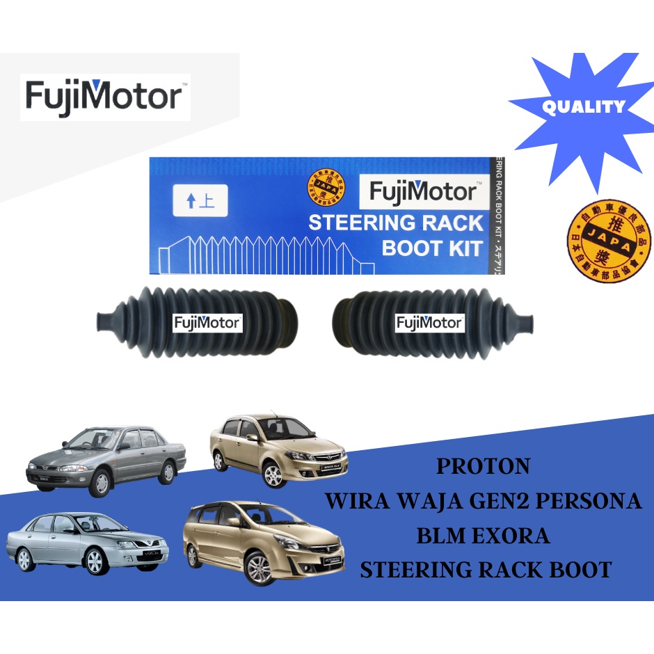 Fujimotor Power steering rack boot cover proton saga wira gen2 persona ...