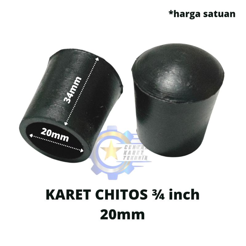 Chitos/cop 3/4 inch 20mm Rubber Feet/Rubber Foot Feet/Table And Chair