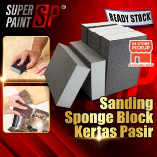 24 Pieces Blue Sanding Sponge Ultra Sanding Sponge Grit Drywall Sanding  Blocks Washable Reusable Sanding Sponge for Ceramics Models Wood Crafts  (220