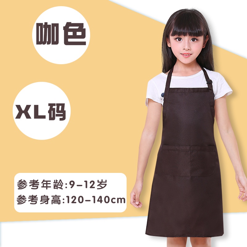 Apron kanakkanak dapur rumah makan apron kalis air lukisan tadika pakaian bayi seni lukisan