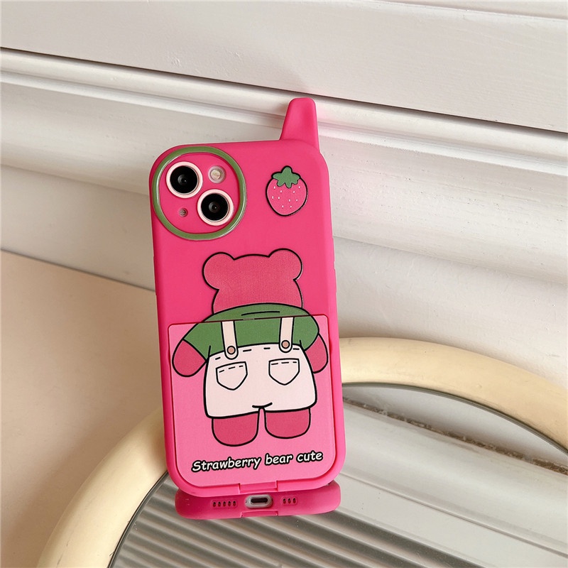 Cute Cartoon Disney Winnie the pooh lotso Flip mirror Vintage Nokia ...