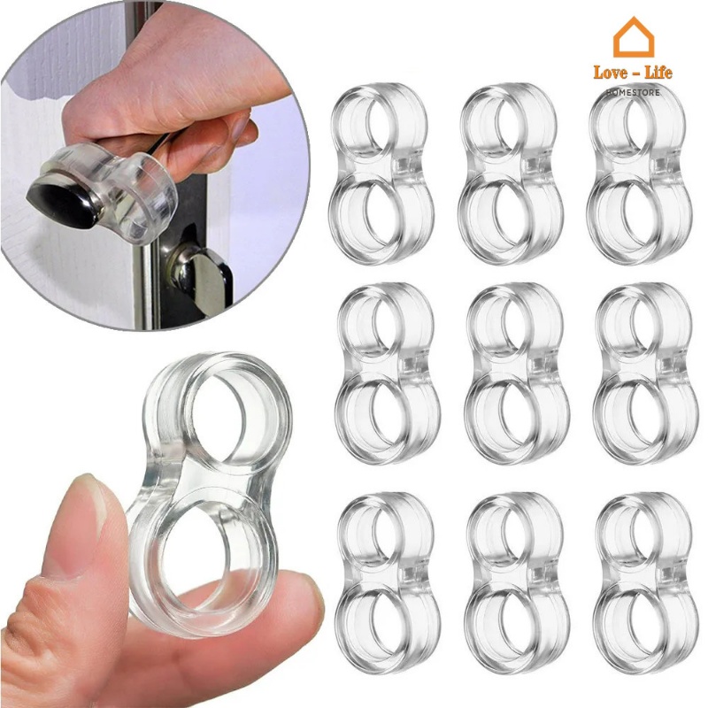 Transparent PVC Anti-Collision Door Stopper/ Household Doorknob ...