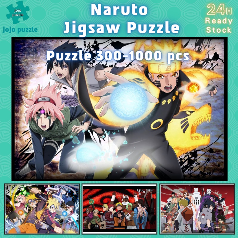 Naruto Puzzle 1000 Pieces  Anime, Diy boy gifts, Japanese cartoon