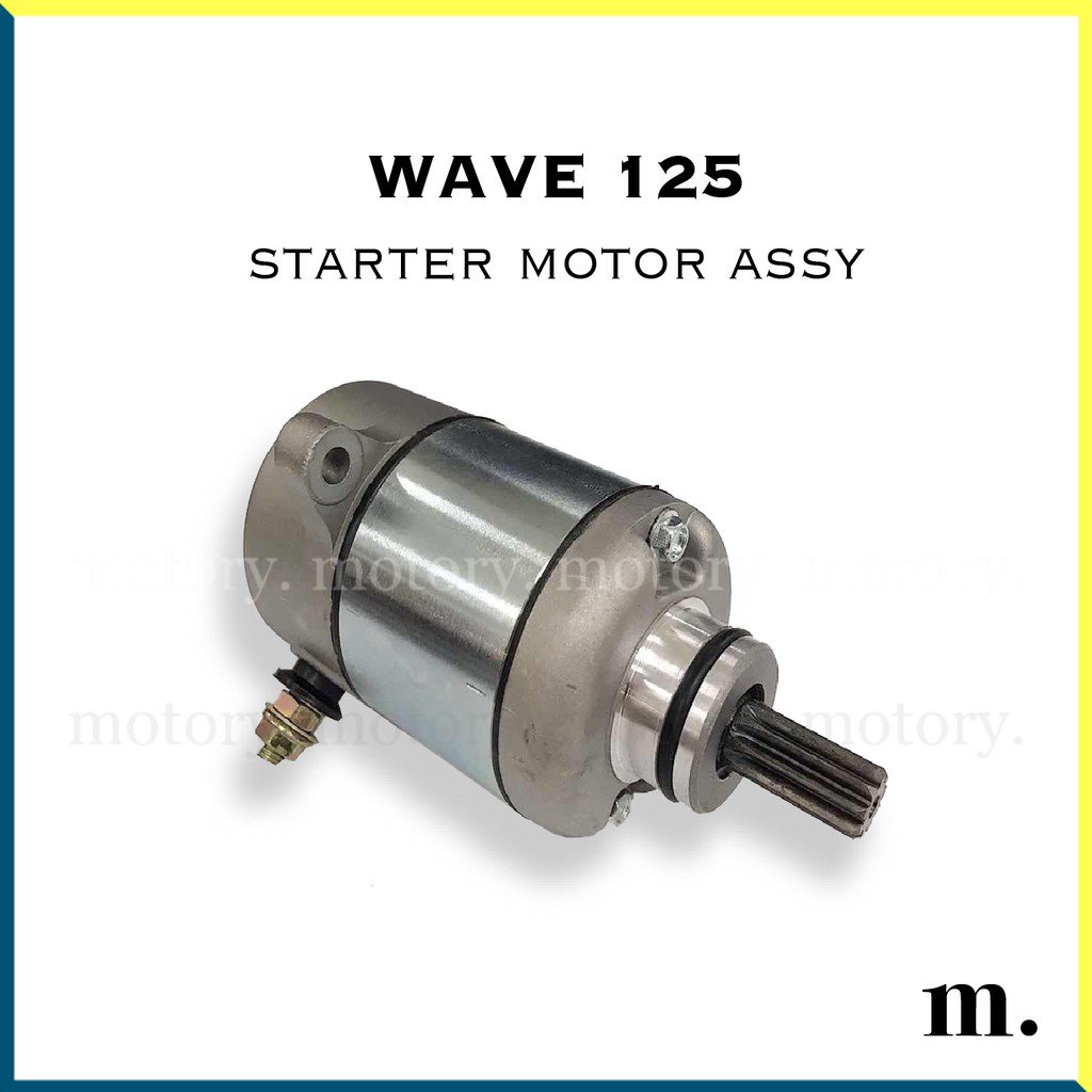 HONDA WAVE125 - STARTER MOTOR ASSY WAVE 125 W125 | Shopee Malaysia
