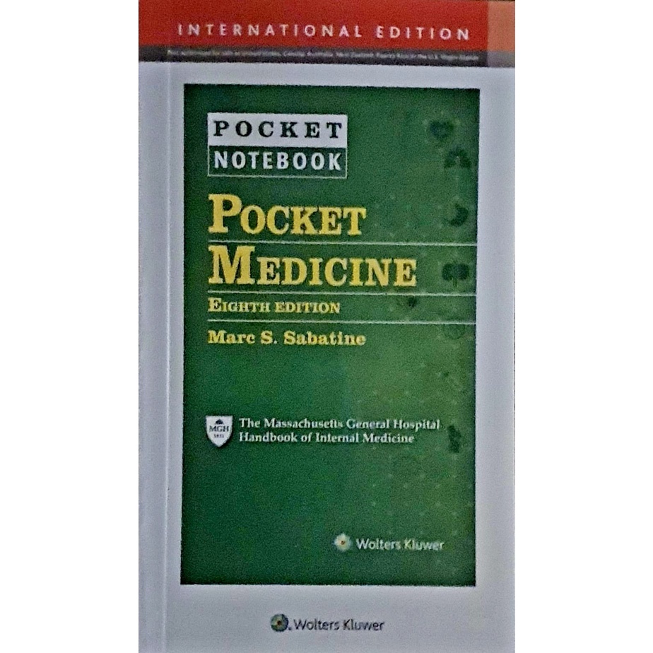 Original Pocket Medicine 8ed Marc S Sabatine New 2023 Shopee Malaysia