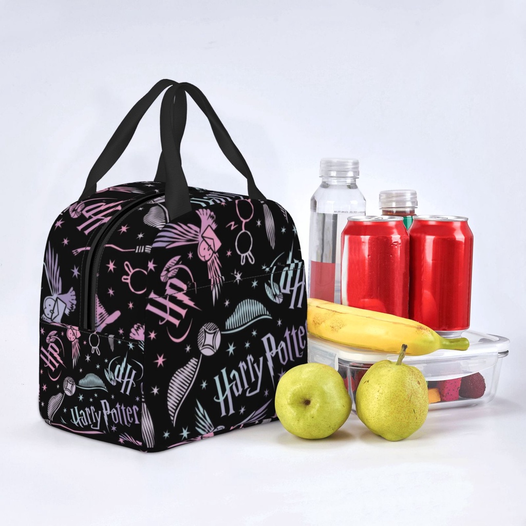 Harry Potter Lunch Bag Insulated Lunch Box Women Men s Reusable