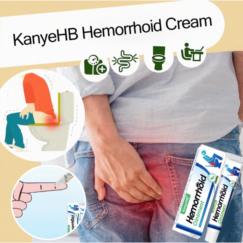 FYS_Hemorrhoid Healing Cream Hemorrhoid Treatment Health Pain Relief