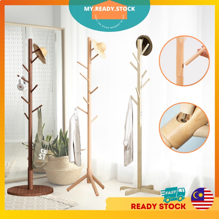 Baby Doll Furniture Dollhouse Black Hat Coat Rack Stand