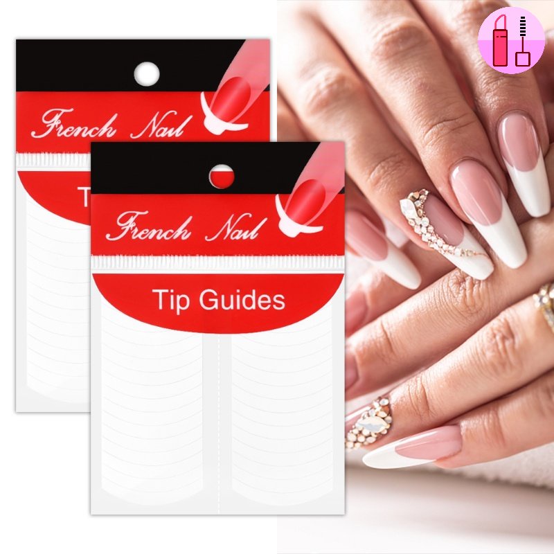 24 Types DIY French Manicure Guide Stickers Nail Decals / Nails Sticker